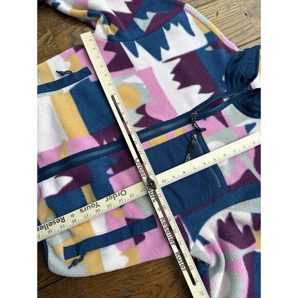 Patagonia Women's Synchilla Jacket Frontera: Marble Pink Size Small NWT - Picture 5 of 7